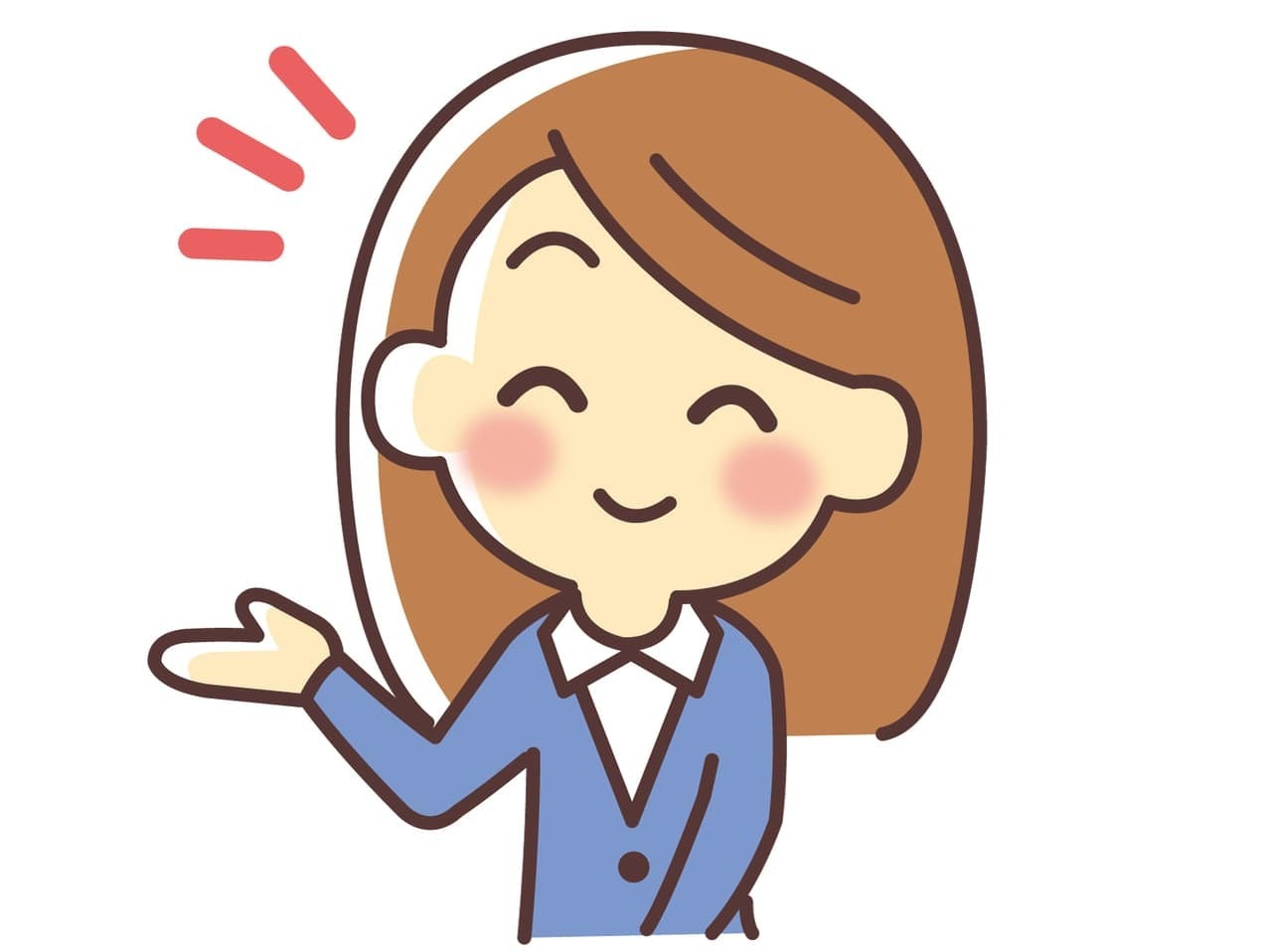 受付女性